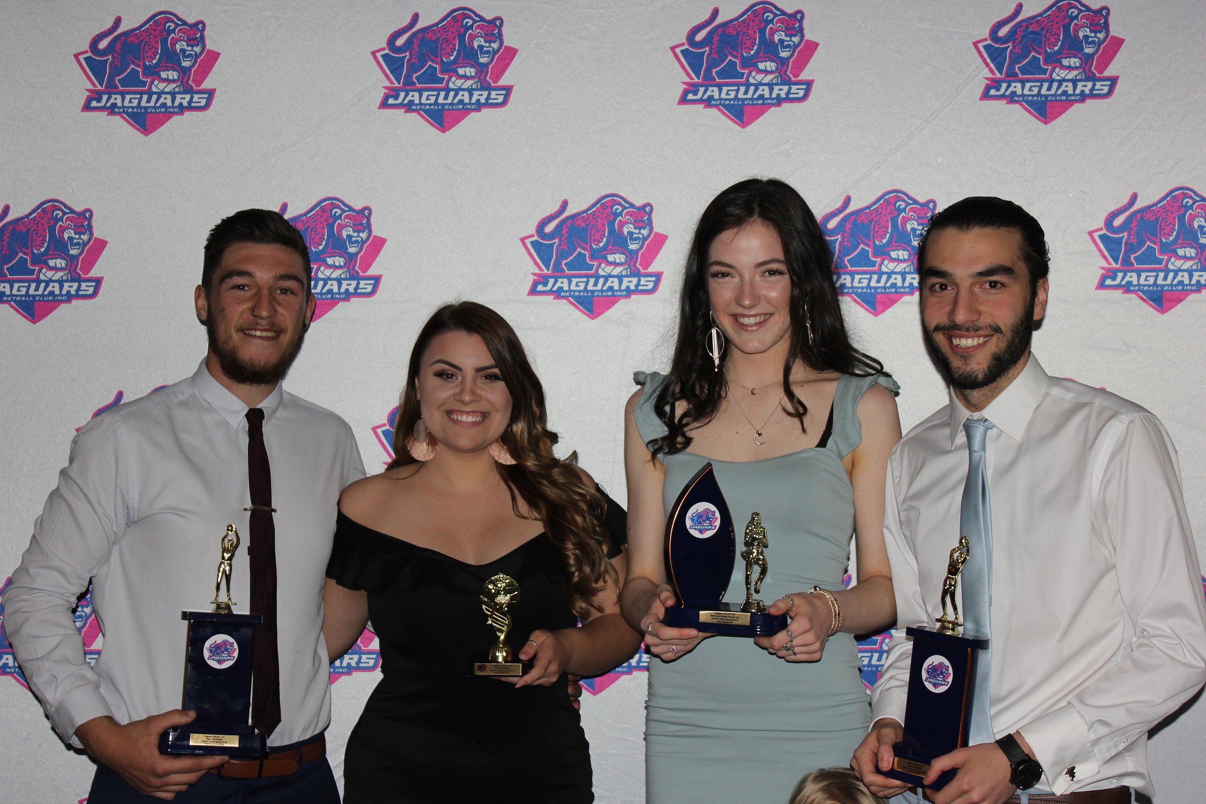 Award winners at the club presentation night