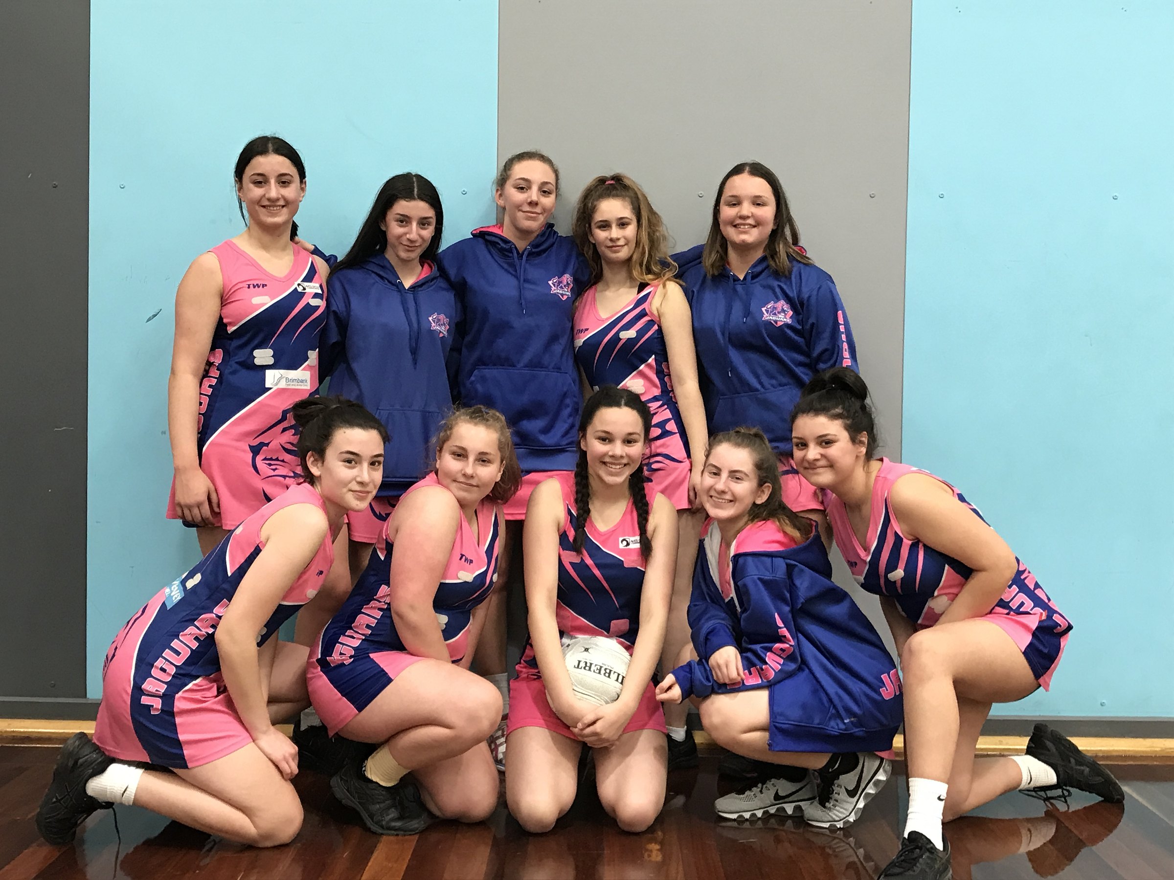 Jaguars senior players together after a game